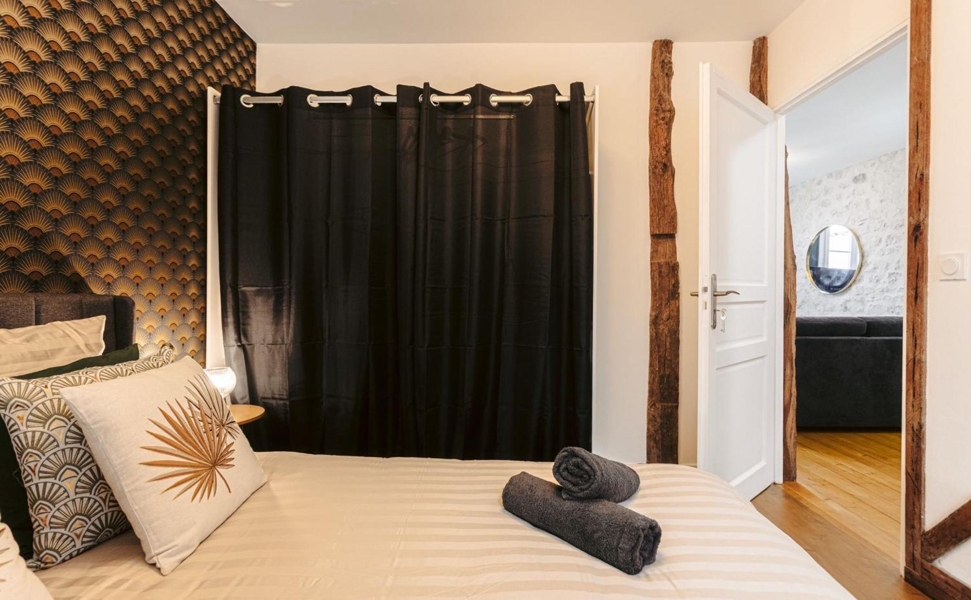 Gatsby - Elegant, Central, Fibre, Tv 4K, Netflix, Literie Confortable La Rochelle  Buitenkant foto