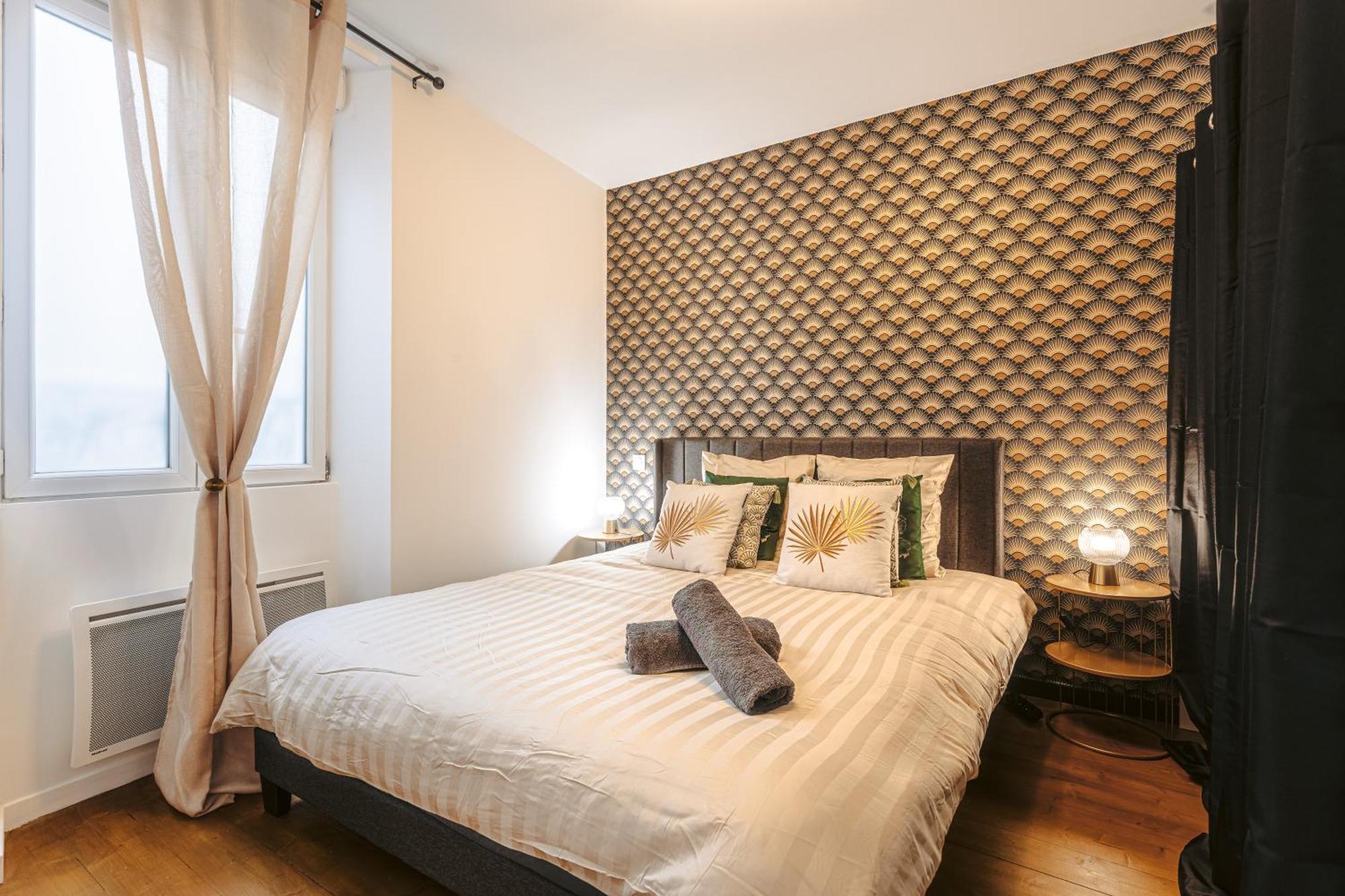 Gatsby - Elegant, Central, Fibre, Tv 4K, Netflix, Literie Confortable La Rochelle  Buitenkant foto